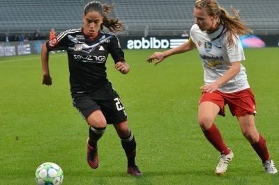 Amel Majri en Ligue des Champions (source OL) Amel Majri en Ligue des Champions (source OL)