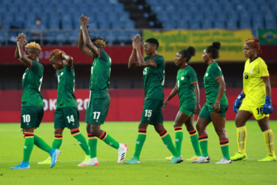 Eliminées, la Zambie de Banda aura malgré tout marqué cette compétition (photo FIFA.com)