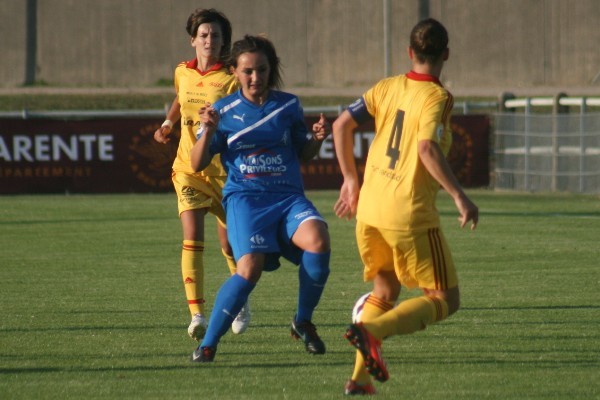 Alice Benoît a disputé son premier match en D1 avec Soyaux, ce samedi (photo Christophe Ringaud)