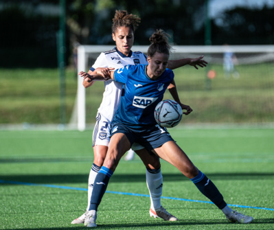 Ella Palis face à Hoffenheim le 8 août dernier (photo Gianni Pablo)