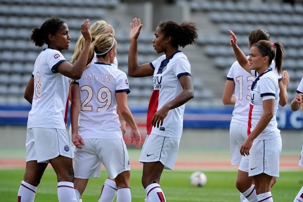 Laura Georges a frappé fort (photo psg)