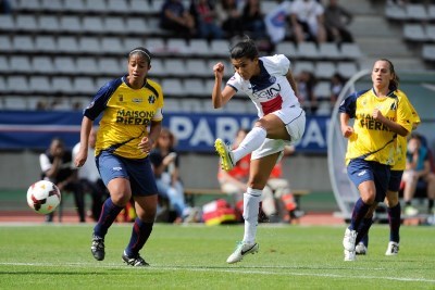 Kenza Dali en action (photo psg)