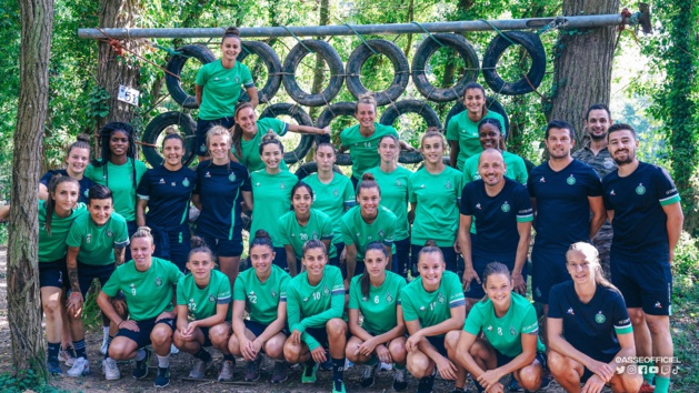 Les Stéphanoines en stage cohésion (photo ASSE.fr) Les Stéphanoines en stage cohésion (photo ASSE.fr)