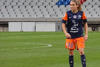 Marine Pervier tentera de gagner une place de titulaire au sein d'un groupe où règne une forte concurrence cette année. (Photo : MHSC)