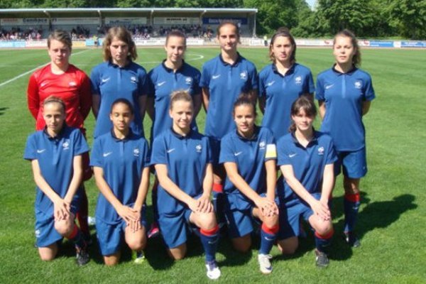 La sélection U17 lors des matchs en Italie (photo FFF)