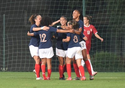 Les Bleuettes ont assuré leur victoire en quatre minutes (photo FSS)