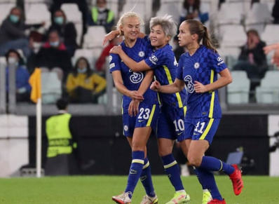 Pernille Harder encore décisive pour les Blues (photo UEFA.com) Pernille Harder encore décisive pour les Blues (photo UEFA.com)