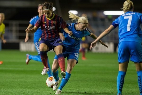 Le barça version féminine s'est qualifié (photo FC Barcelona)
