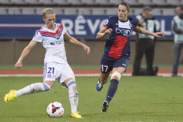 Aurélie Kaci a joué à Lyon puis à Paris (depuis 2012), elle s'est donc très vite intégrée dans le groupe "France" (Photo : Eric Baledent)