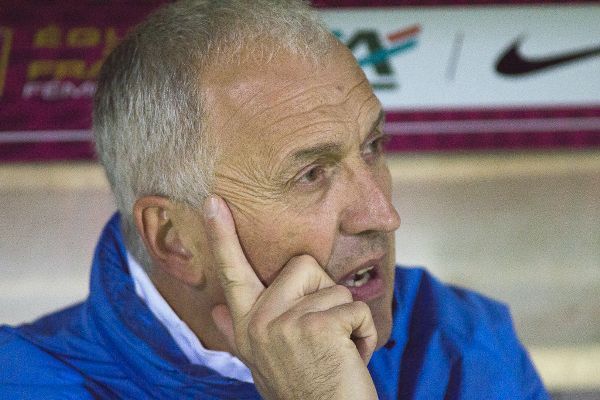 Philippe Bergerôo satisfait de la prestation (photo Eric Baledent) Philippe Bergerôo satisfait de la prestation (photo Eric Baledent)