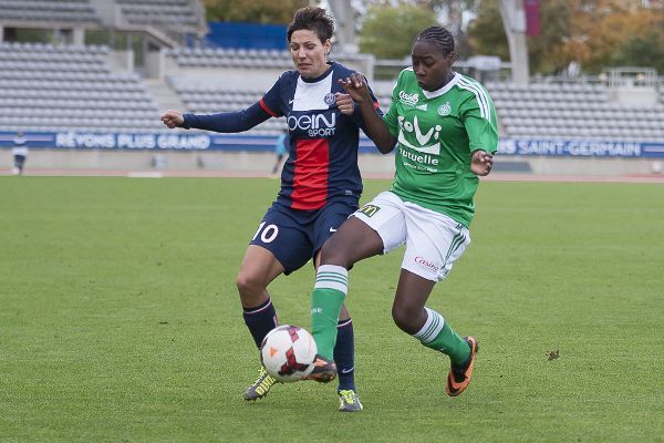 Sissoko et les Vertes sont amoindries défensivement (photo Eric Baledent)