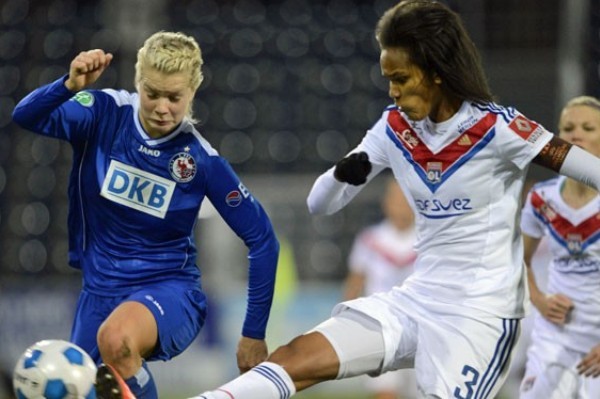 Wendie Renard et Lyon ont tenu bon (photo DFB) Wendie Renard et Lyon ont tenu bon (photo DFB)