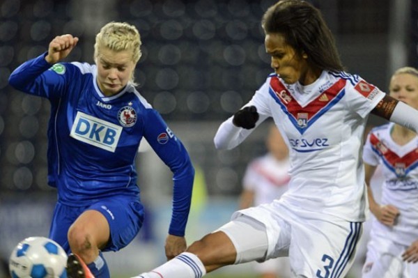 Wendie Renard et Lyon ont tenu bon (photo DFB)