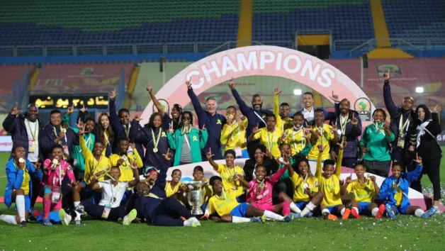 Les Mamelodi Sundowns sur le toit de l'Afrique (photo CAF) Les Mamelodi Sundowns sur le toit de l'Afrique (photo CAF)