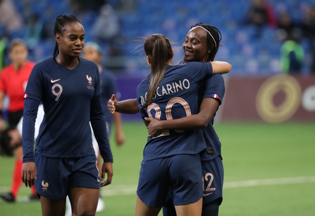 Katoto, Cascarino et Malard seront-elles d'attaque ? (photo FFF) Katoto, Cascarino et Malard seront-elles d'attaque ? (photo FFF)