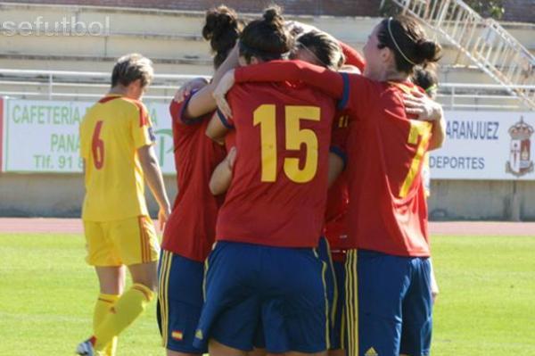 Ruth Garcia Garcia a délivré l'Espagne (photo sefutbol)