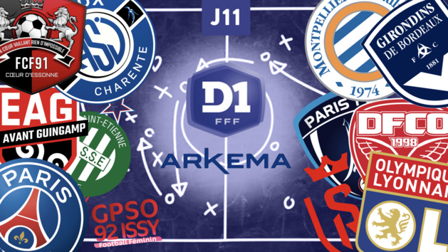#D1Arkema - Les statistiques de la 11e journée #D1Arkema - Les statistiques de la 11e journée