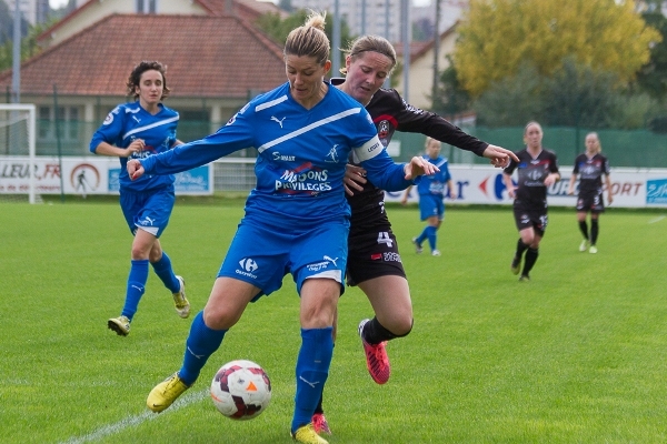 Marina Pascaud, la capitaine de Soyaux, a pleinement retrouvé la D1 cette saison (photo W Morice) Marina Pascaud, la capitaine de Soyaux, a pleinement retrouvé la D1 cette saison (photo W Morice)