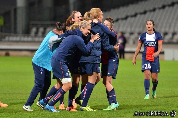 Paris restait pourtant sur vingt-sept rencontres sans la moindre victoire face à Lyon (Photos : Alex Ortega)