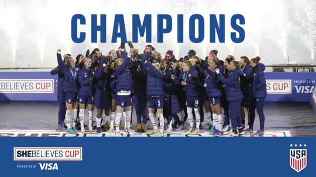 Les USA ont remporté leur 5e titre dans ce tournoi (photo US Soccer) Les USA ont remporté leur 5e titre dans ce tournoi (photo US Soccer)
