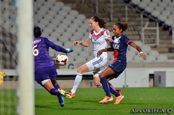 Lotta Schelin et les Lyonnaises veulent relever la tête après la défaite contre Paris il y a deux semaines (Photo : Alex Ortega)