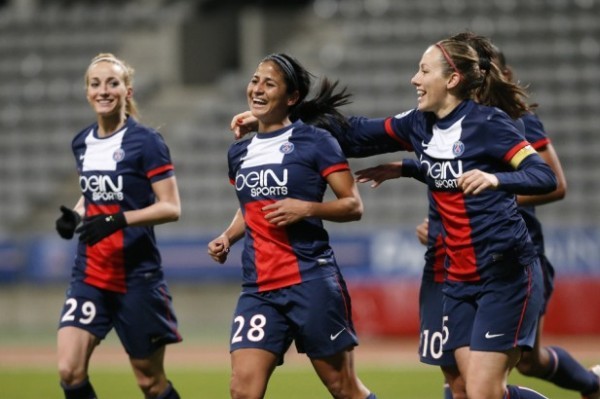 Shirley Cruz a marqué son retour par un but (photo PSG)