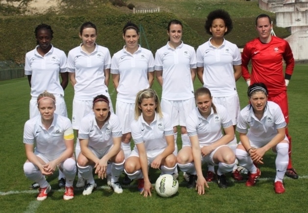 3 avril 2012. L'équipe de France B face aux U20 japonaises (photo Sébastien Duret)