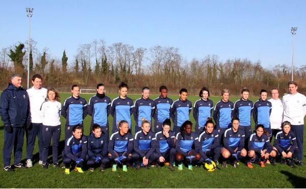 Les joueuses en stage à Lens (photo RCL)