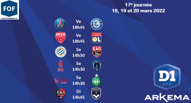 #D1Arkema - J17 : L'OL et le PSG s'imposent avant l'Europe, le PFC dans la douleur, FLEURY confirme, ISSY assure #D1Arkema - J17 : L'OL et le PSG s'imposent avant l'Europe, le PFC dans la douleur, FLEURY confirme, ISSY assure