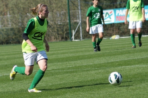 Andréa Lardez et Blanquefort vont vivre "une bonne éxpérience" face à Montpellier HSC (photo archives)