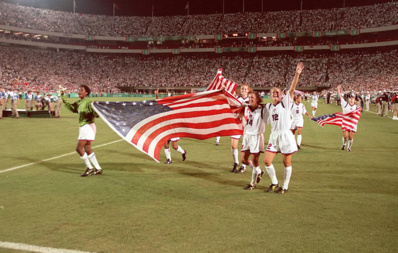 La finale des JO 1996, un premier record en match officiel La finale des JO 1996, un premier record en match officiel