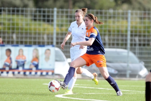 Charlotte Bilbault et Montpellier ont pris le dessus (photo MHSC)