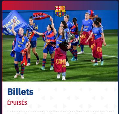 #UWCL - Les demi-finales connues, le Barça fera le plein encore ! #UWCL - Les demi-finales connues, le Barça fera le plein encore !