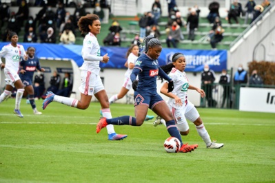 Diani buteuse et passeuse (photo PSG.fr) Diani buteuse et passeuse (photo PSG.fr)