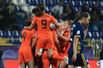 Les Pays-Bas n'ont pas fait de détails face à leurs hôtes mardi dernier (photo NFSBIH) Les Pays-Bas n'ont pas fait de détails face à leurs hôtes mardi dernier (photo NFSBIH)