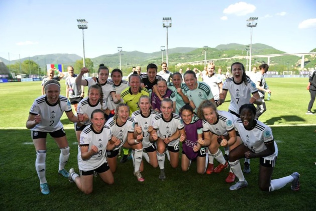 L'Allemagne en finale (photos UEFA.com)