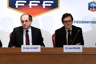 Le Président de la FFF et de la LFA (photo archive)