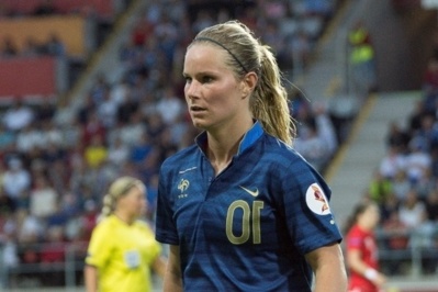 Enchaîner les matchs en sélection, et bien figurer en coupe du monde. Telle sera la devise de la native du Nord (Photo : FFF).