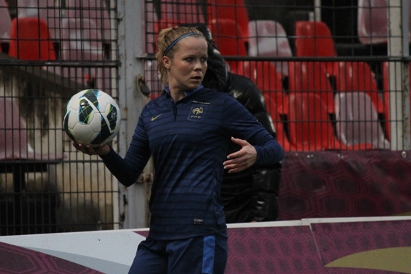 Premier match sous "l'ère Bergeroo" pour Julie Soyer