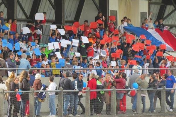 Soutien populaire garanti, même lors des entraînements comme ce mercredi (photo DDP)