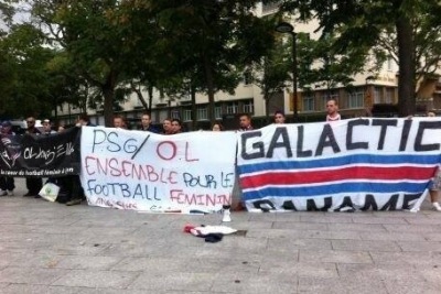 D1 - OL ANG'ELLES : des supporters tout terrain D1 - OL ANG'ELLES : des supporters tout terrain