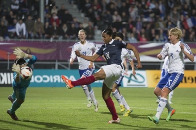 Marie-Laure Delie a signé un doublé (photo Eric Baledent) Marie-Laure Delie a signé un doublé (photo Eric Baledent)