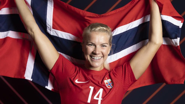 Avec le retour d'Ada Hegerberg, la Norvège dispose d'un atout supplémentaire (photo UEFA.com)