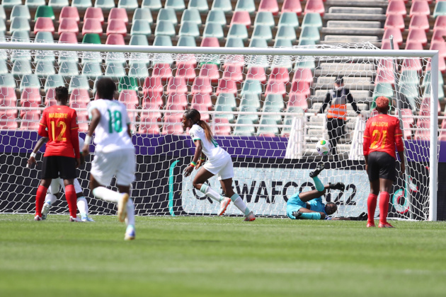 L'ouverture du score sur penalty (photo CAF) L'ouverture du score sur penalty (photo CAF)