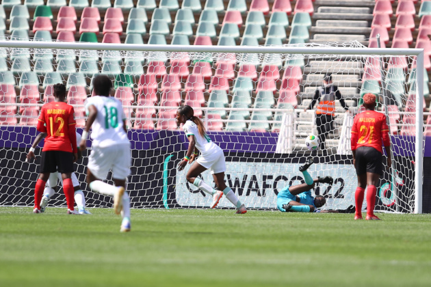 L'ouverture du score sur penalty (photo CAF)