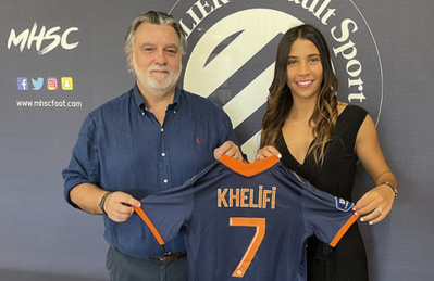 Léa Khélifi quitte le PSG pour Montpellier (photo MHSC)