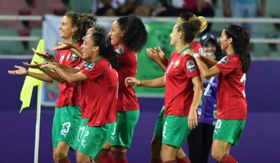 Le Maroc célèbre sa victoire Le Maroc célèbre sa victoire