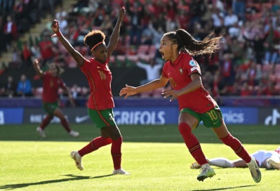 Jéssica Silva égalise (photo UEFA) Jéssica Silva égalise (photo UEFA)