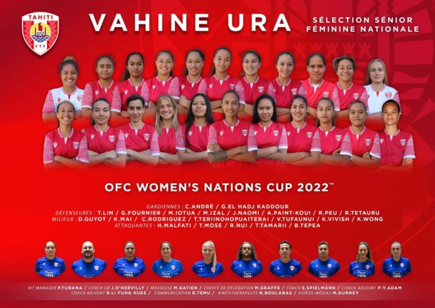 OFC NATIONS CUP - A l'autre bout du Monde, les Vahine Ura prêtes à débuter