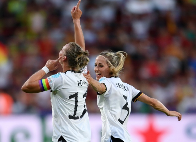 Alexandra Popp a marqué son 55e but en 116 sélections (photo UEFA.com) Alexandra Popp a marqué son 55e but en 116 sélections (photo UEFA.com)